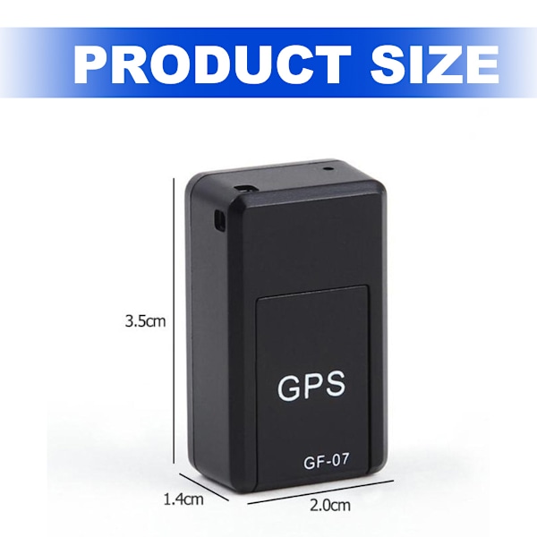 Innovativ GPS-tracker i realtid för ökad säkerhet, magnetisk minidesign säkerställer diskret övervakning, perfekt för fordon, äldre och barn