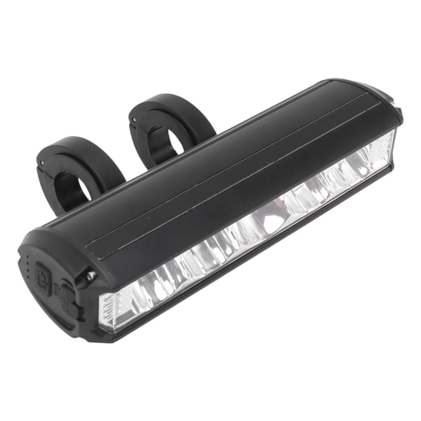 Lyssterk LED-sykkellys i aluminiumlegering, USB-oppladbar sykkellykt