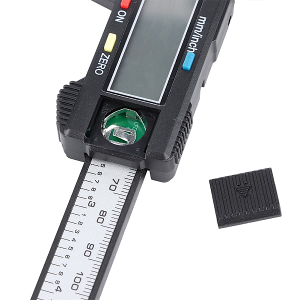 150mm Sort Elektronisk LCD-Display Vernier Caliper Lineal Gauge Skrivemåleværktøjer