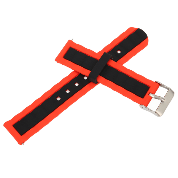 20mm justerbar silikonklokkestropp for Amazfit GTS 3/GTS 2/Bip S/Bip U Smartwatch