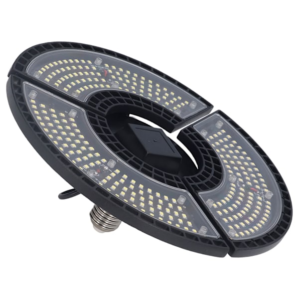 LED-buktlys 60W Vanntett 288 Lampepærer Foldbar 3 Blad E26
