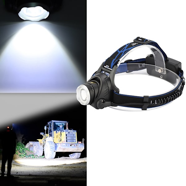 Utomhus pannlampa strålkastare belysning 1200LM V9 LED för jakt Bi