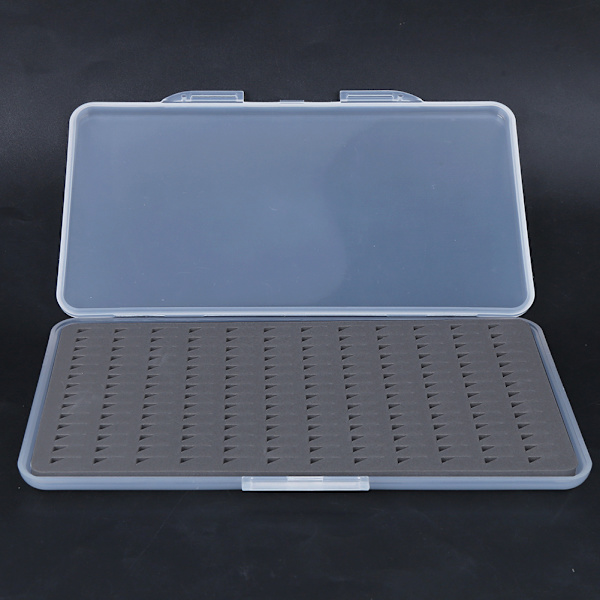 ABS Lättvikts Flugfiske Förvaringsutrustning Tackle Box Fiske Hook Lure Case med Skumtillbehör