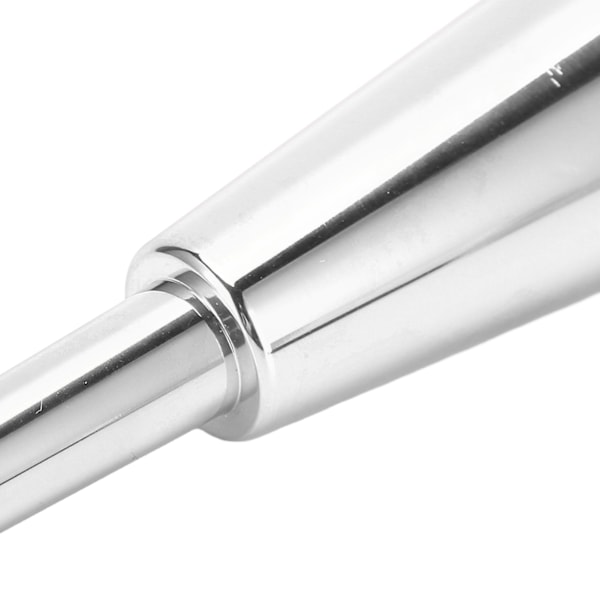Trompetmunnstykke 3C Metallmaterial Langvarig Glans Tykkere Tyngre Utskiftbart Munnstykke Instrumentdel Sølv