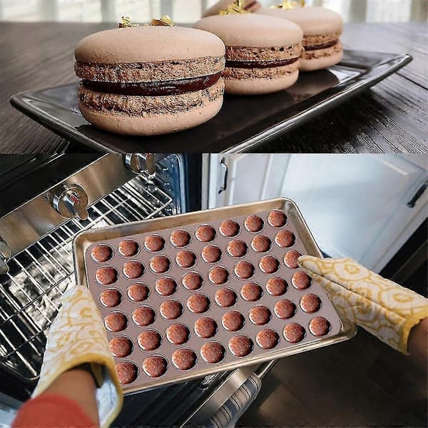 GETIT Bageunderlag Bagesæt DIY Silikone Macaron Bagesæt Silikone Bageform