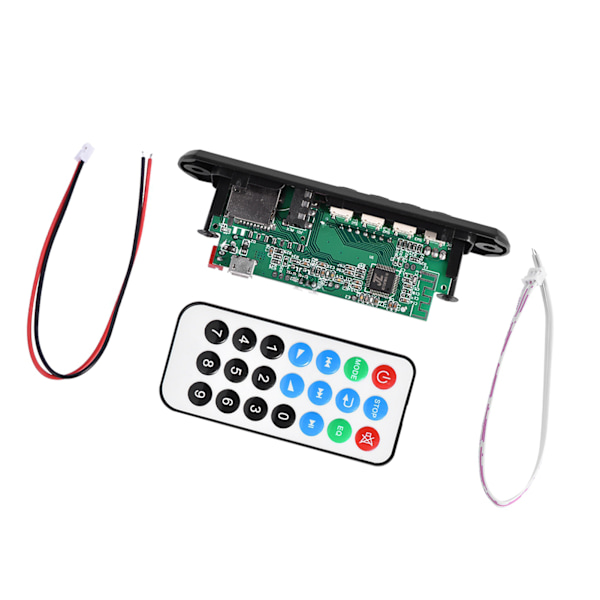 MP3 WMA Dekoderkort Audio Trådlös Bluetooth Modul USB TF FM Handsfree Samtal