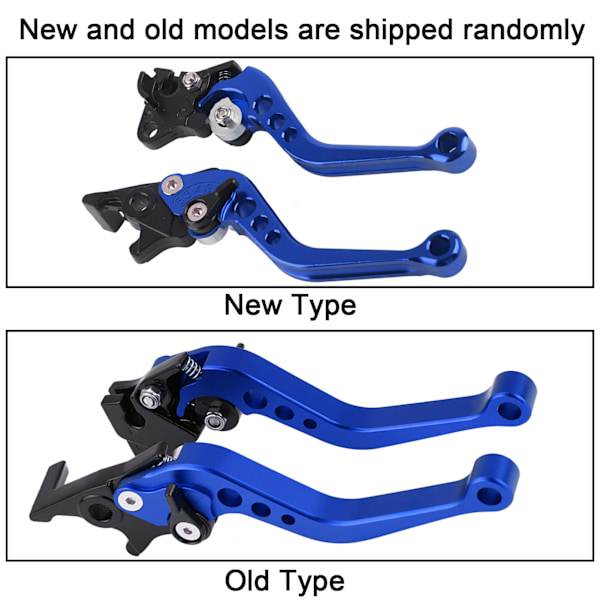 Par med CNC-aluminium motorsykkel clutch trommel bremse håndtak