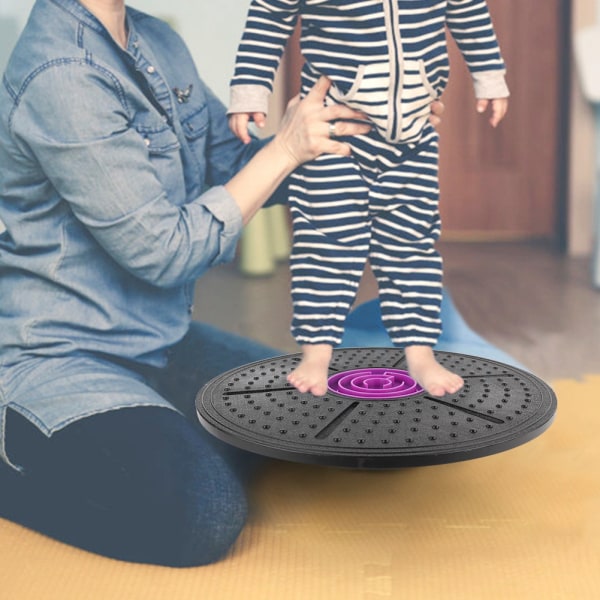 Lilla labyrint vippebalansebrett yoga trenings fitness øvelse stabilitetsskive