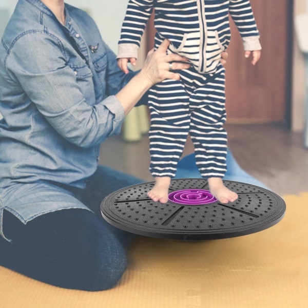 Lilla labyrint Wobble Balance Board Yoga Træning Fitness Øvelse Stabilitet Disk