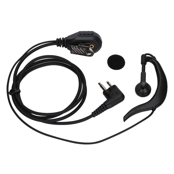 2-veis generell radio universal K-type hodetelefoner i øret mikrofon Walkie Talkie øretelefon