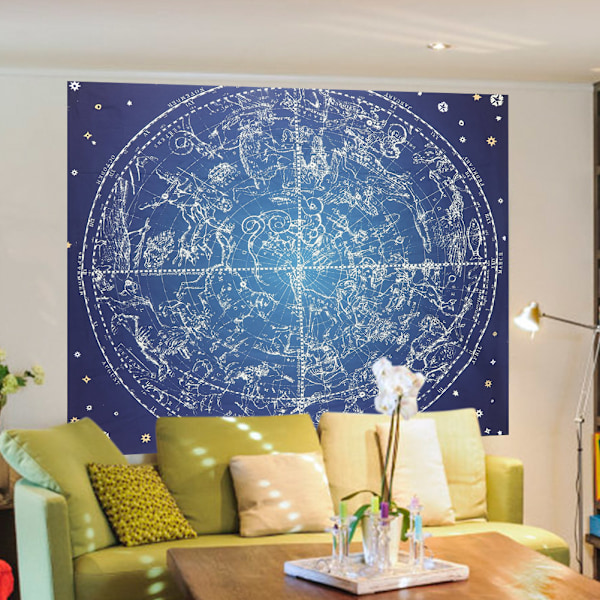 Bohemian Constellation Veggteppe Sengeteppe Veggteppe (4)