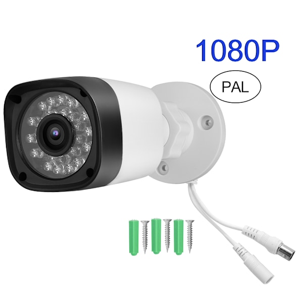 Vädertålig Analog CCTV-kamera, Metallhölje med Bred Synvinkel för Säkerhet Inomhus och Utomhus, Högupplöst Övervakning