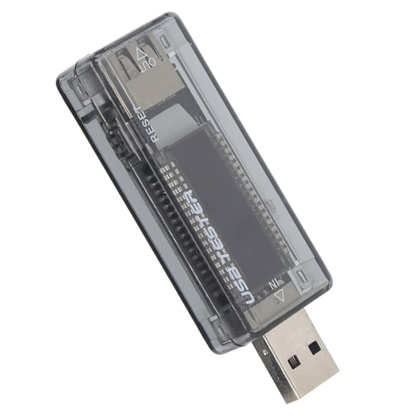 USB-testare LCD intelligent amperimetro voltmeter powerbank laddare indikator batterimonitorering