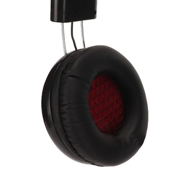 Spelheadset med dubbla 3,5 mm och USB-gränssnitt, justerbar volym, stereohörlurar för PC-spel för PS4 PC Laptop