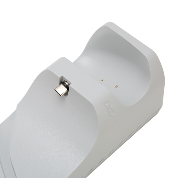 VR-ladestasjon for Oculus Quest 2, ladestasjon for Meta Quest 2 med 2 oppladbare batterier og USB C-kabel