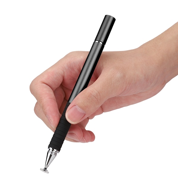 S12 2-i-1 ledende klut silikon sugekopp dobbel berøring full metall plate maling stylus