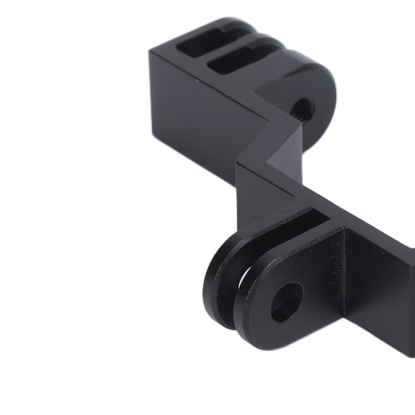 Dubbelhuvud rörelse kamerafäste adapter dubbelt stativ adapterfäste aluminiumlegering för GoPro
