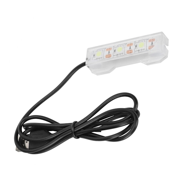 Liten akvarievattenväxtljus skrivbordsakvarium mini dekoration mjuk LED-lampa