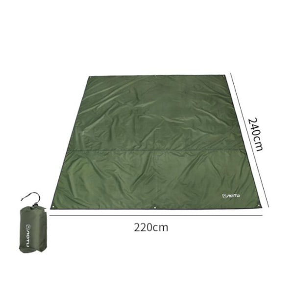 Outdoor Oasis, Lättviktig Tarp för Backpacking, Riv- och Punkteringssäkert Skydd för Naturälskare, Vattentät, Portabel & Lätt att Bära
