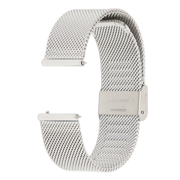 22mm rostfritt stål klockarmband mesh vävda klockarmband snabbkoppling klockarmband med universellt spänne för Amazfit GTR 3