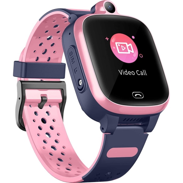 Kids Smartwatch 4G GPS Tracker Watch med videosamtal Skola Mo