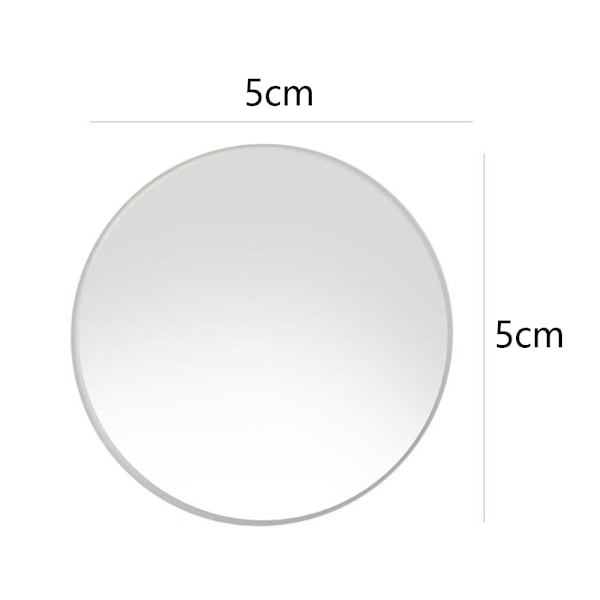 Blind Spot Mirror, Rear View Wide Angle, Stick on Black Round