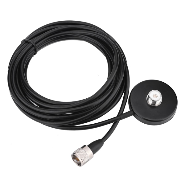 Mobil bilantenne magnetisk tagmontering base med 5 meter lang koaksialkabel UHF han