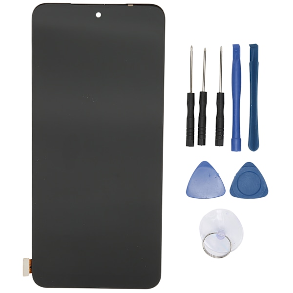 LCD-skjerm og digitizer komplett montering uten fingeravtrykk erstatning LCD-skjerm med demonteringsverktøy for Redmi Note11 4G Note11S