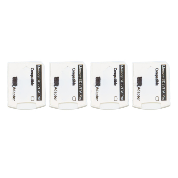 4 stk. for PSV minnekort adapter mikro lagringskort adapter for PS Vita 1000 2000 for PS TV