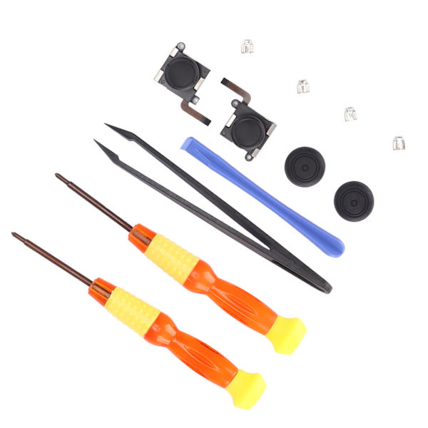 Joystick-purkusetti 12 in 1, korvaava ohjainhuoltosetti Switch-ohjaimelle
