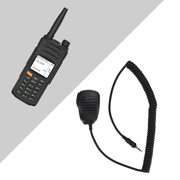 Vandtæt PTT håndholdt mikrofonhøjttalermikrofon passer til Yaesu Vertex VX‑6R VX‑7R