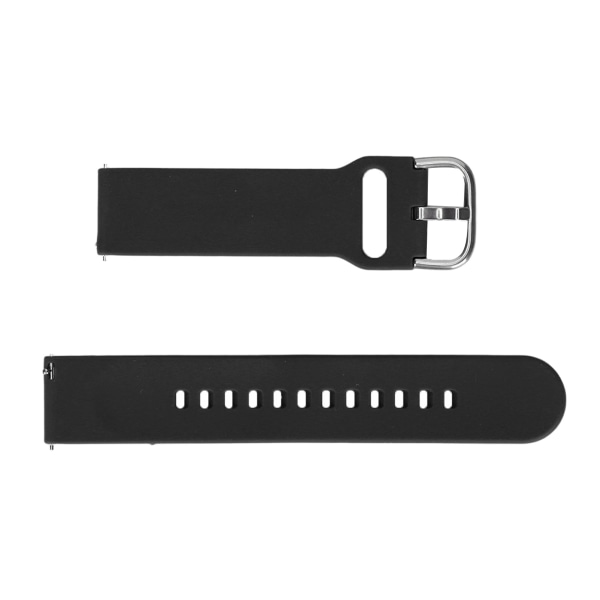 Smartwatch-rem i silikon 20 mm, enkel farge, for Amazfit GTS 3, GTS 2, Bip S og Bip U