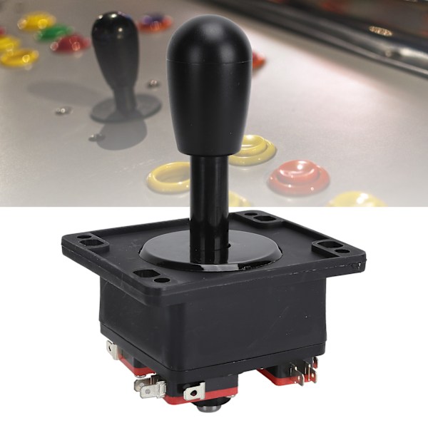 Arkadspel DIY-kit Joystick-tillbehör med USB-kodningskortsadapter för PC-spelSvart