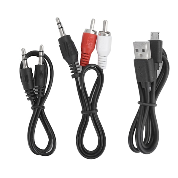 BT‑11 4 i 1 Bluetooth 5.0 Sender Modtager Trådløs Lyd 3.5mm Adapter til TV/PC
