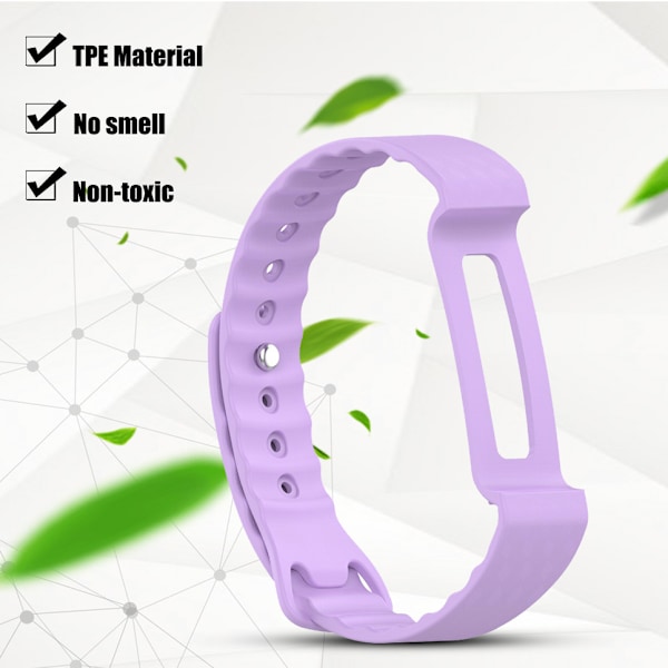 TPE-materiaalista valmistettu rannekoru rannekkeen vaihtohihna sopii Huawei Honor A2 -kelloon (#4)
