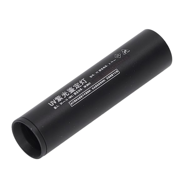 Ultrafiolett lommelykt oppladbar mini 365nm svart lys lommelykt