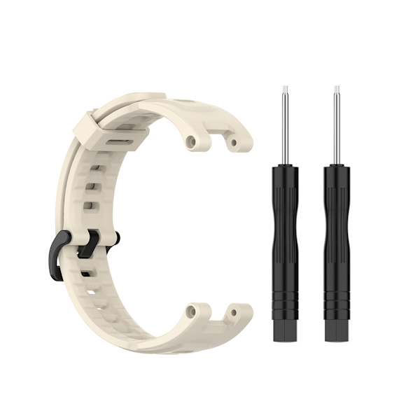 Silikonersättningsband för Amazfit T Rex Smartwatch Mjukt andningsbart armband Installationsverktyg