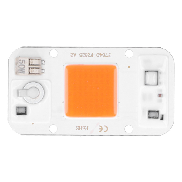 20W/30W/50W 220V LED COB Chip Lamppanel Svetsfri Vit Varm Ljus Full Specturm(Full Spectrum 50W)