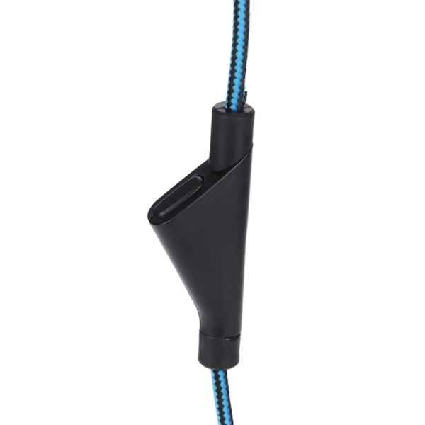 Reservekabel med innebygd volumkontroll og uten innebygd dempingskontroll for Astro A10 A40TR Gaming Headset (dempingsfunksjon blå)