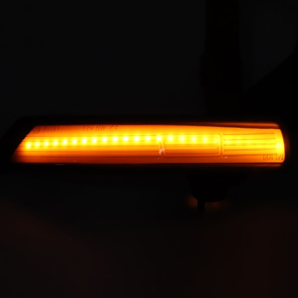 Par Blinkers för backspegel Dynamisk LED Flytande Ljus Blinkers Passar för Ford Focus MK 2 3