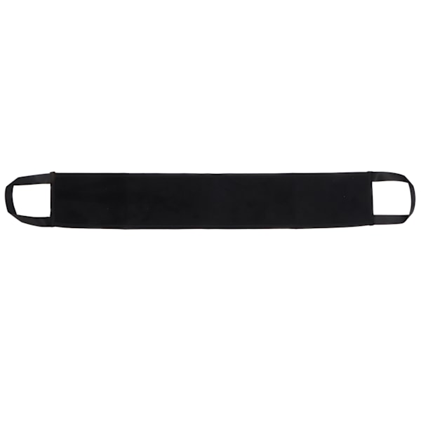 Selvbruningsryggstripe Tanning Mousse Applicator Svart Flocking Stripe for Self Sunless Tanner