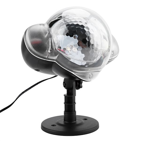100-240V Stjerne- og hjerteformet LED-scene lampe Vanntett projektor Hage