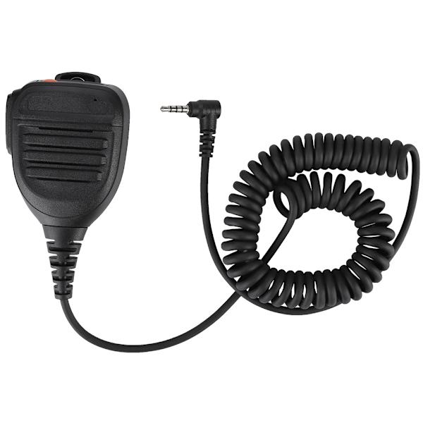3,5 mm PTT Handhållen Walkie Talkie Radiohögtalare Mic För YAESU FT1D FT1XDR FT2DR FT2XDR