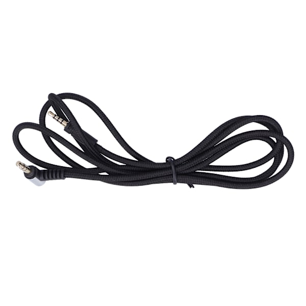 1,2 m hodetelefon lydkabel svart flettet ledning erstatning for Sennheiser Momentum hodesett