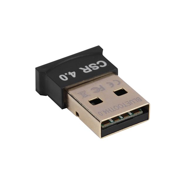 CSR4.0 Mini USB Bluetooth-adapter trådløse dongler modtager til Windows-mus, tastatur, headset