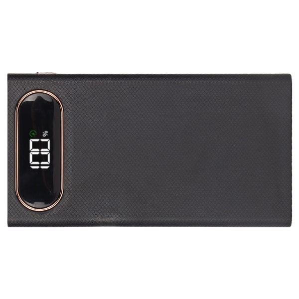 L12 22.5W 12x18650 Svetsfri Batterilagringsbox LCD-skärm Bärbar DIY Powerbank