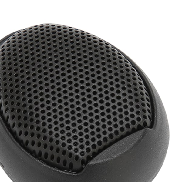 2 stk. bil-tweetere 98dB 1000W dome-interiør stereo-lydhøjttaler til lydsystem sort