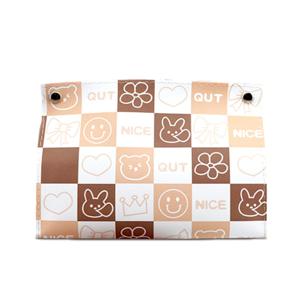 Papirholder Servietholder Genanvendelig Tissueholder Tissue Box Cover Papirhåndklædeholder Tissue Box Cover Tissueholder til Bil Hjem Kontor