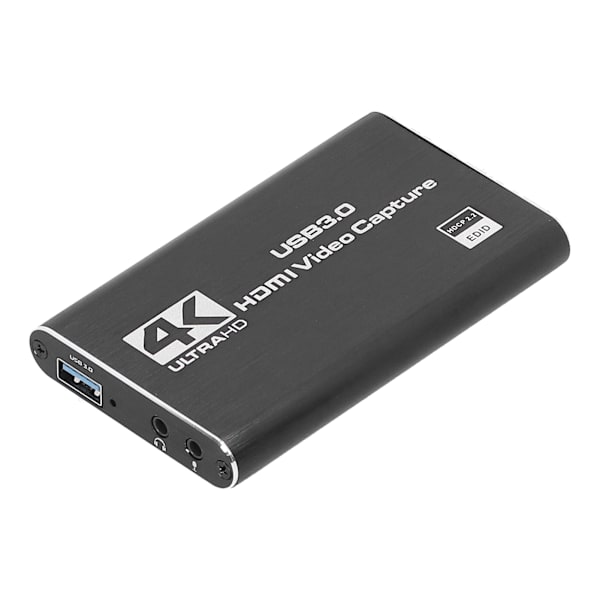 USB3.0 HDMI 4K 60Hz ilmainen ohjain tallennuskortille, teräväpiirtovideo LoopMetalilla