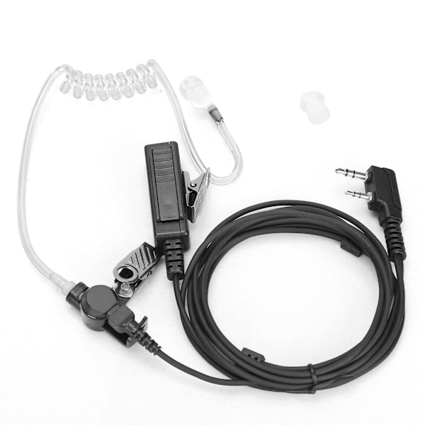 P218LPK01 Walkie Talkie Öronsnäcka Intercom Headset med Strålskydd för Walkie Talkie